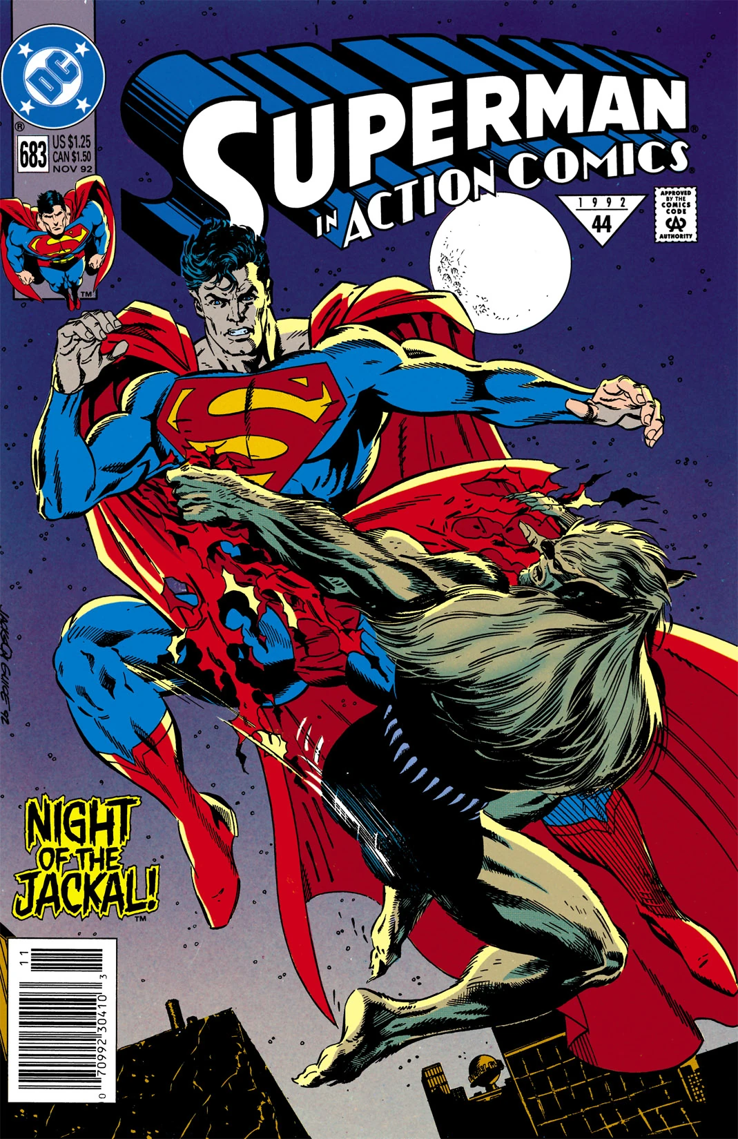 Action Comics #683 (DC, 1992 — Cover A) cover